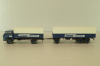 Henschel HS 16 with trailer 3-axel, Dachser Spedition, blue, 8251, Brekina 1:87