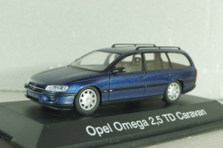 Opel Omega (B) Caravan 1996, blue, 04035, Schuco 1:43