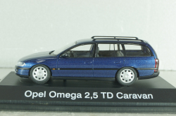 Opel Omega (B) Caravan 1996, blue, 04035, Schuco 1:43