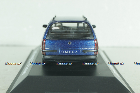 Opel Omega (B) Caravan 1996, blue, 04035, Schuco 1:43