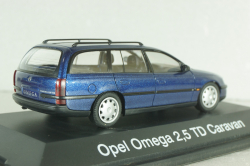 Opel Omega (B) Caravan 1996, blue, 04035, Schuco 1:43