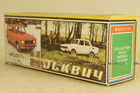 Москвич-408, милиция, август 91г.,  Тантал/Радон 1:43