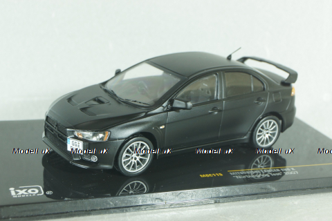 Mitsubishi Lancer Evo X "Nurbergring test" 2007, MOC115, IXO 1:43