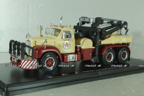 Mack B61 Australian wrecker truck, beige/dark red, TruckTyr 1:43