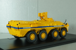 ЗС-88 "Делитель" Звуковещательная установка  на шасси БТР-80, Милиция 1993, желтый, TruckTyr 1:43