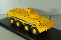 ЗС-88 "Делитель" Звуковещательная установка  на шасси БТР-80, Милиция 1993, желтый, TruckTyr 1:43