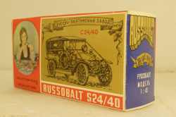 Руссо-Балт С24-40, А22, синий,Тантал/Радон 1:43