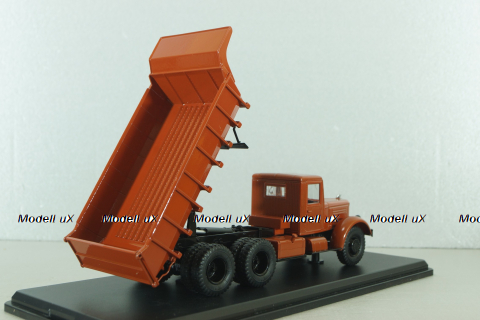 ЯАЗ-210Е Самосвал, темно-оранжевый, SSM1141, SSM 1:43