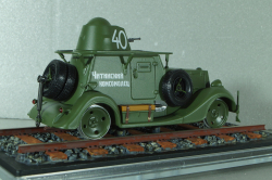 БА-20ЖД бронеавтомобиль на ж/д ходу 1939, TruckTyr 1:43