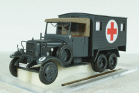Mercedes Benz G3A Sd. Kfz. 71 Ambulance Military, German Army WWII, EMGEMB43038E, ESVAL Model 1:43