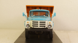 Зил-133 самосвал, опытный  голуб/оранжевый, Алник43 1:43