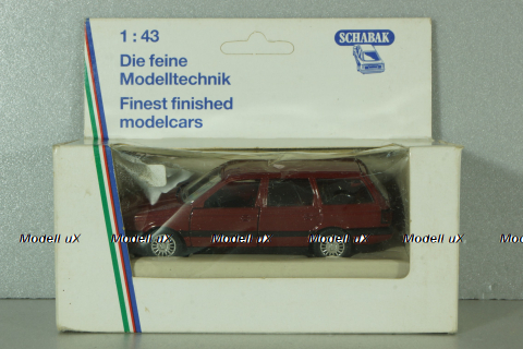 Volkswagen Passat Variant (B3) 1988, red, 1015R, Schabak 1:43