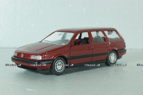 Volkswagen Passat Variant (B3) 1988, red, 1015R, Schabak 1:43