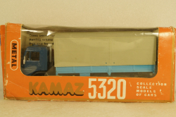 Камаз-5320, синий/серый, Арек 1:43