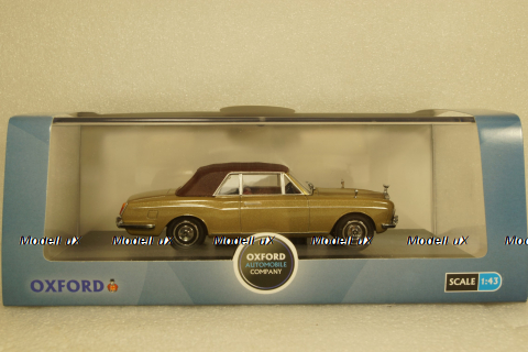 Rolls Royce Corniche Closed Persian Sand, Oxford 1:43
