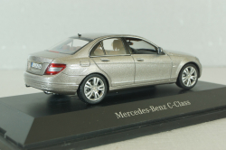 Mercedes C200 (W204) 2007, silver, B66962371, Schuco 1:43