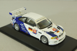 BMW M3 GTR (E46) #42 ELMS Jarama 2001, white, 400012192, Minichamps 1:43