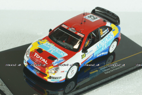Citroen Xsara WRC Rallye Frankreich 2010 St.Nr.68 Muller/Mondesir, RAM446, IXO 1:43