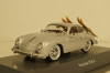 Porsche 356 A Wasserski silver, Schuco 1:43