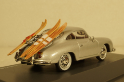 Porsche 356 A Wasserski silver, Schuco 1:43