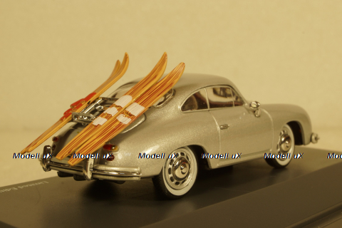 Porsche 356 A Wasserski silver, Schuco 1:43