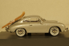 Porsche 356 A Wasserski silver, Schuco 1:43