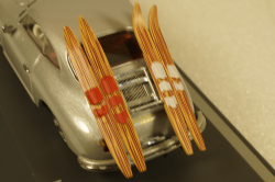 Porsche 356 A Wasserski silver, Schuco 1:43