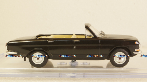 Газ-24 кабриолет, черный, Алник43 1:43