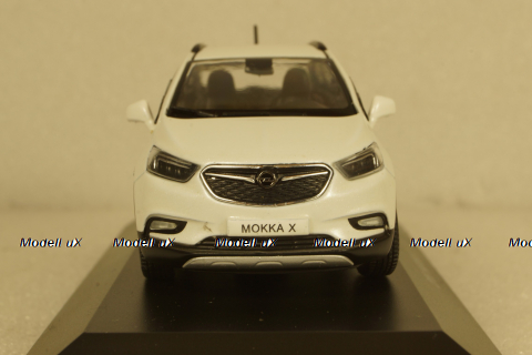 Opel Mokka X, abalone white, iScale 1:43