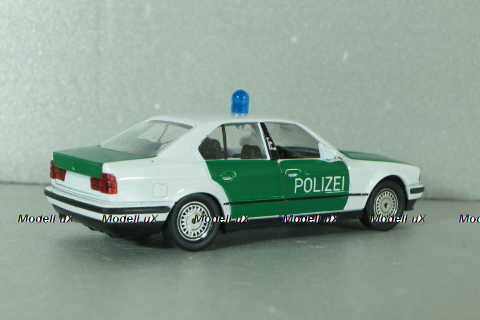 BMW 535i Polizei (E34) 1987, white/green, 1153, Shabak 1:43