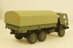 Камаз-43101-010 бортовой с тентом, военный Украина, Herpa 1:87