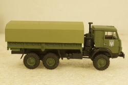 Камаз-43101-010 бортовой с тентом, военный Украина, Herpa 1:87