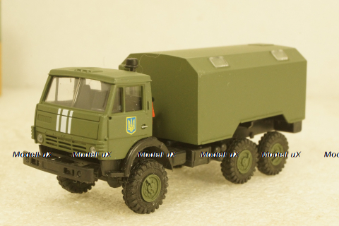 Камаз-4310 кунг, военный Украина, Herpa 1:87