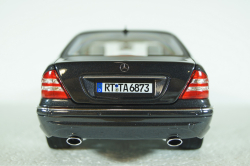 Mercedes S55 AMG (V220), 2002, grey, B66040686, Norev 1:18