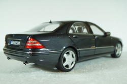 Mercedes S55 AMG (V220), 2002, grey, B66040686, Norev 1:18