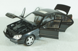 Mercedes S55 AMG (V220), 2002, grey, B66040686, Norev 1:18