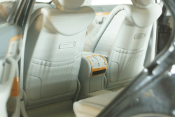 Mercedes S55 AMG (V220), 2002, grey, B66040686, Norev 1:18