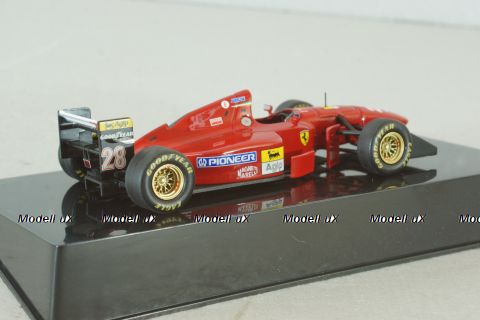 Ferrari 412 T1 #28 Gerhard Berger, Winner Germany GP 1994, N5583, Hot Wheels Elite 1:43