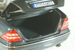 Mercedes S55 AMG (V220), 2002, grey, B66040686, Norev 1:18