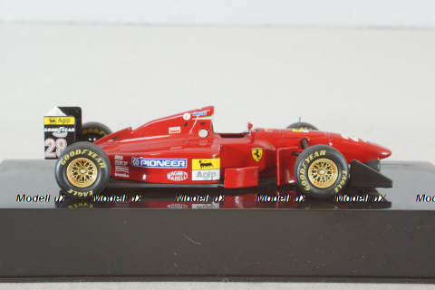 Ferrari 412 T1 #28 Gerhard Berger, Winner Germany GP 1994, N5583, Hot Wheels Elite 1:43
