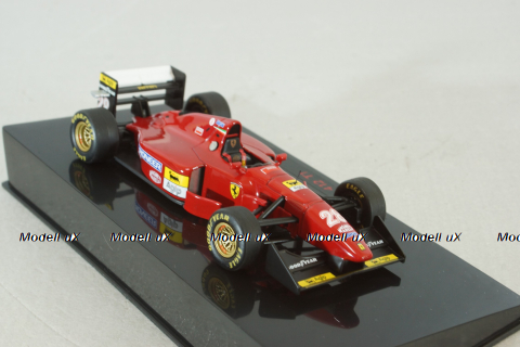 Ferrari 412 T1 #28 Gerhard Berger, Winner Germany GP 1994, N5583, Hot Wheels Elite 1:43