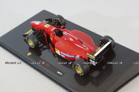 Ferrari 412 T1 #28 Gerhard Berger, Winner Germany GP 1994, N5583, Hot Wheels Elite 1:43