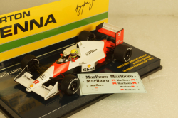 McLaren MP4/5B 27 Winner F1 Monaco 1990 Ayrton Senna, 547904127, Minichamps 1:43