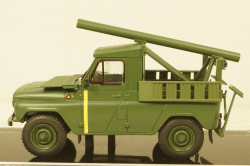 УАЗ-31512 "Град" Ukraine Territorial Defense Forces Gun truck (Mykolaiv 2022), TruckTyr 1:43