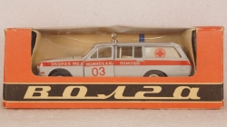 Газ-2402 Волга Скорая медицинская помощь, Тантал/Радон 1:43 