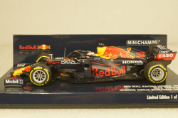 Red Bull Honda RB16B 33 F1 Winner Emilie Romagne 2021 Max Verstappen, 410210133, Minichamps 1:43
