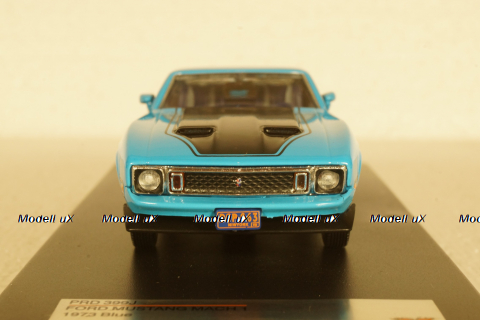 Ford Mustang Mach I 1973 Light Blue/black, PRD399J,  Premium X 1:43