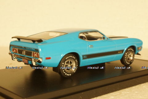 Ford Mustang Mach I 1973 Light Blue/black, PRD399J,  Premium X 1:43