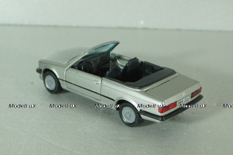 BMW 325i (E30) cabrio, silver, 1110, GAMA 1:43