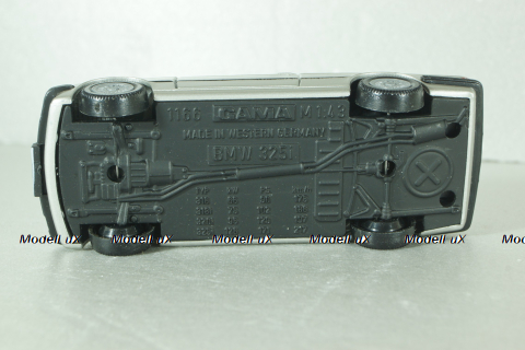 BMW 325i (E30) cabrio, silver, 1110, GAMA 1:43